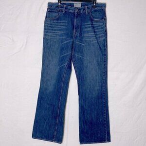 Vintage American Eagle Outfitters Med Wash Distressed Boot Cut 34